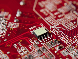 Banner 01 Red Circuit